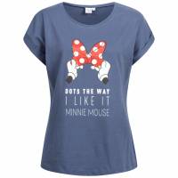 Minnie Maus Disney Damen T-Shirt HS3722-navy