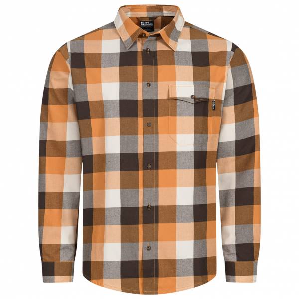 Jack Wolfskin FELSENWEG Shirt Heren Hemd met lange mouwen 1403811-7841