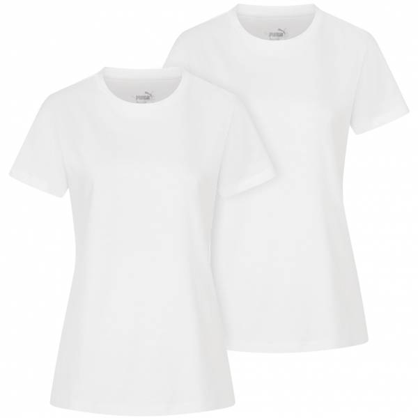 PUMA Blank Base Mujer Camiseta Pack de 2 678258-01-2