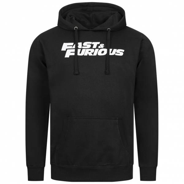 FAST &amp; FURIOUS Logo Hommes Sweat à capuche UNMHS047BLK