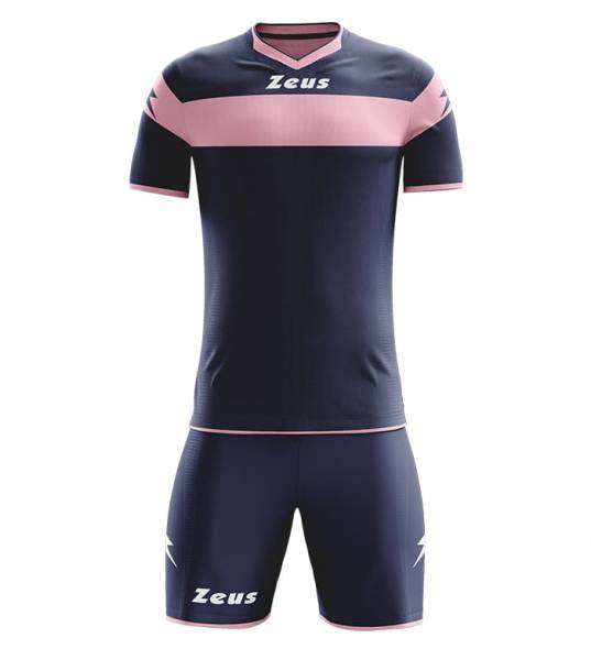 Zeus Kit Apollo Set da calcio + Shorts 2 pezzi blu/rosa