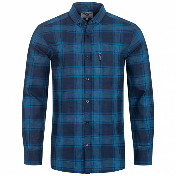 Lambretta Hommes Chemise casual à manches longues RWIS1325-B