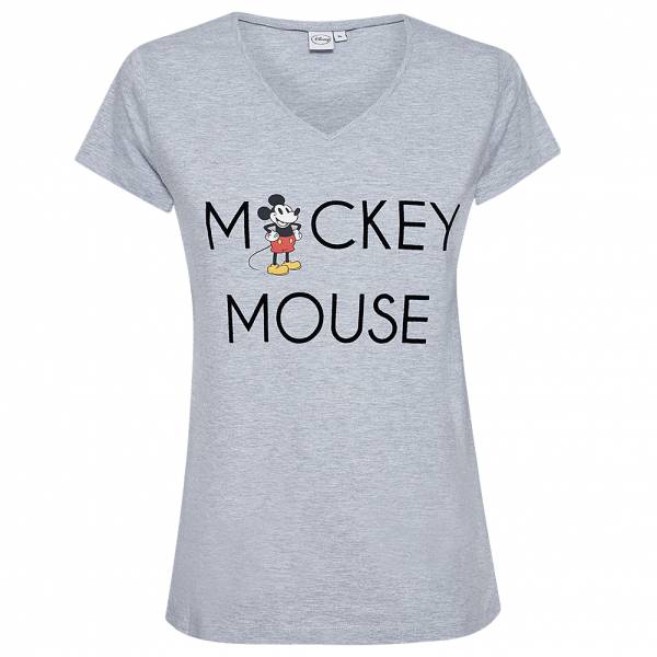 Micky Maus Disney Damen T-Shirt HS3696-grey