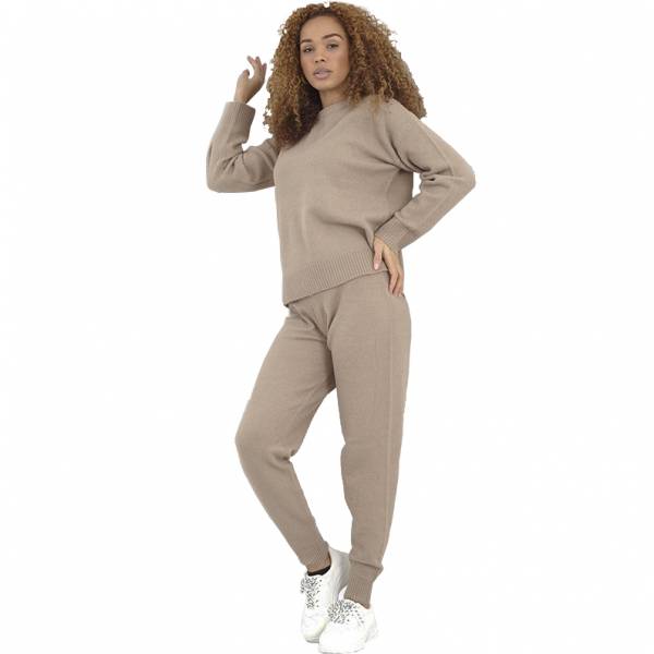 BRAVE SOUL Women Suit Knitted Jumper and Pants LSET-248CORNWALA