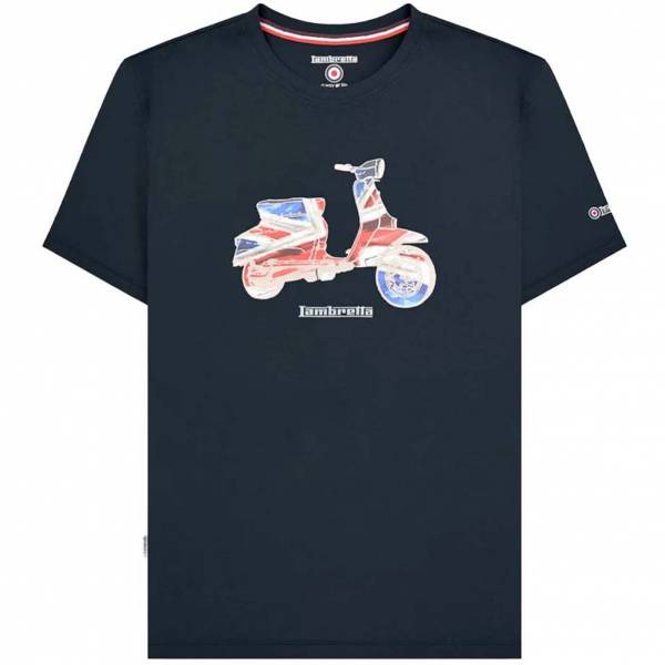 Lambretta Scooter Flag Tee Herren T-Shirt SS1208-NVY