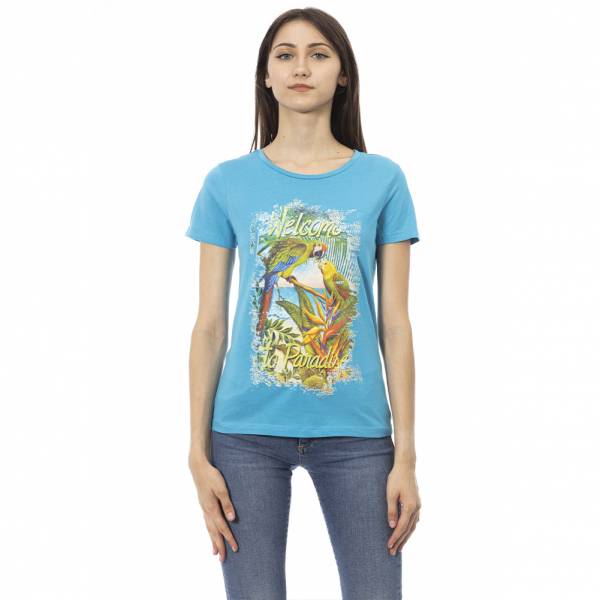 TRUSSARDI Action Mujer Camiseta Turquesa 2BT16043