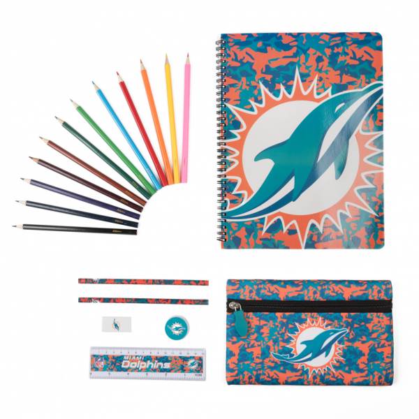 Miami Dolphins NFL Ultimate Zestaw artykułów szkolnych STNFLCMULTMMD