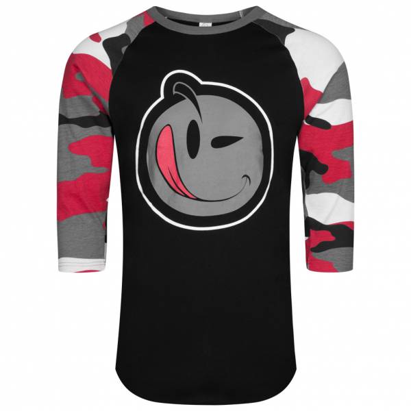 YUMS Herren Camo 3/4 Sleeve Shirt 08R
