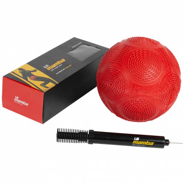 Mamba Ball Freestyle Fußball inkl. Ballpumpe rot