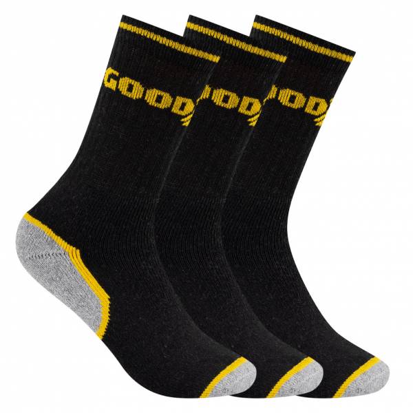 GOODYEAR &quot;Heavy Duty&quot; work socks 3 Pairs black GY-3015-7708-02
