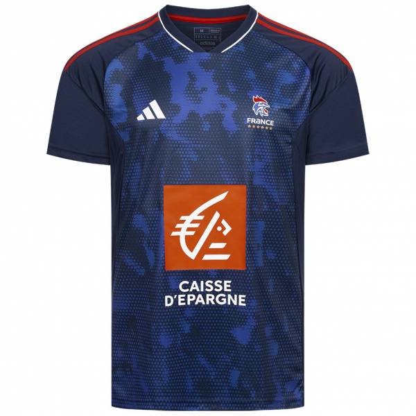 Francja FFHB adidas Mężczyźni Koszulka do piłki ręcznej IN5571