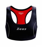Zeus Top Volley Pro Donna Reggiseno sportivo blu/rosso