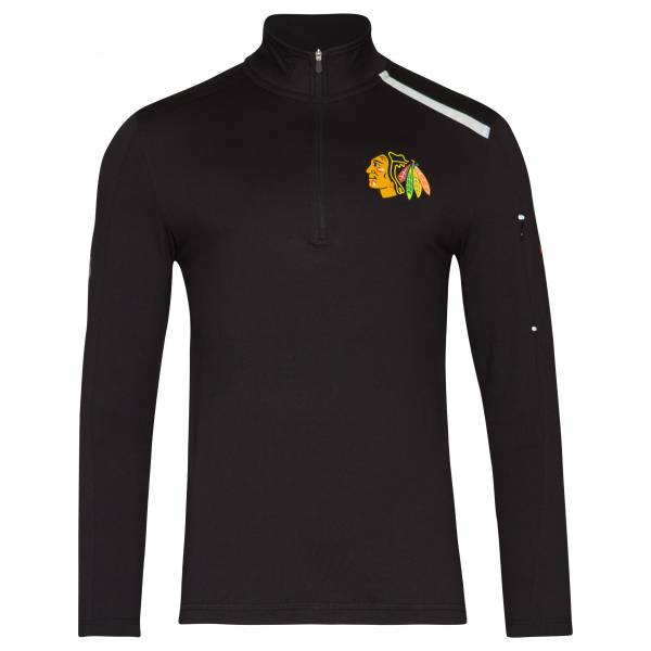 Blackhawks de Chicago Fanatics 1/4-Zip Hommes Sweat-shirt d'entraînement MA27127A2AE45U