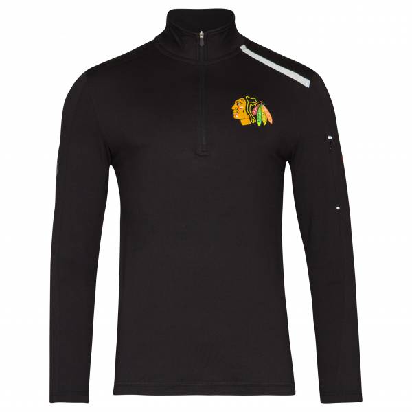 Chicago Blackhawks Fanatics 1/4-Zip Mężczyźni Bluza treningowa MA27127A2AE45U