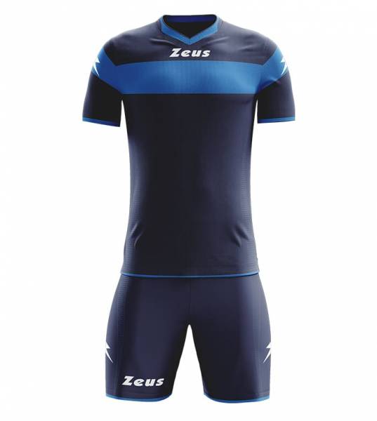 Zeus Kit Apollo Set da calcio + Shorts 2 pezzi blu/royal blue
