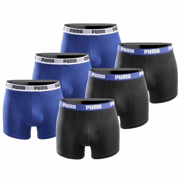 PUMA Basic Boxer Mężczyźni Bokserki 6-pak 100003753-3730-6