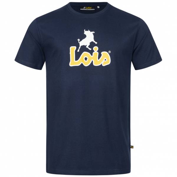 Lois Jeans Big Logo Herren T-Shirt 4E-LTSM-BL-Navy