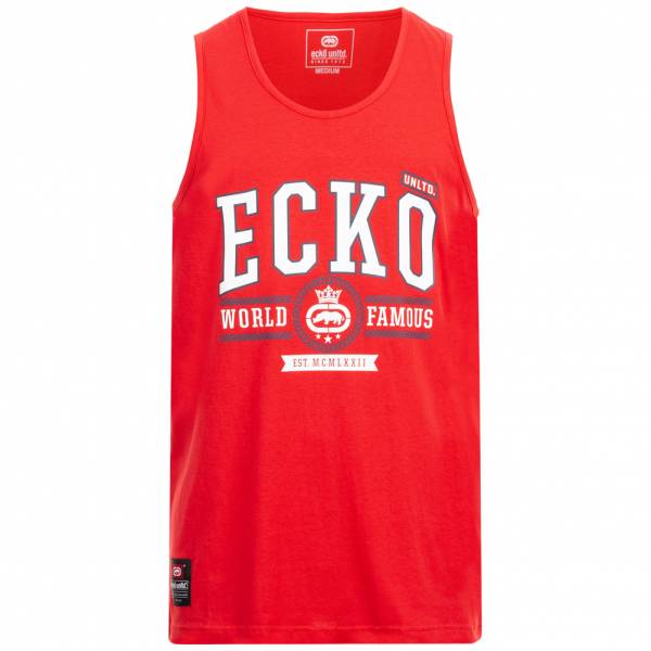 Ecko Unltd. Dodg Uomo Canotta ESK04491 Rosso