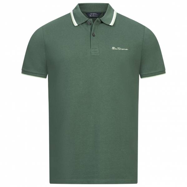 BEN SHERMAN Twin Tipped Hommes Polo 0076270NR-Vert