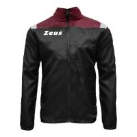 Zeus Vesuvio Regenjacke schwarz granata