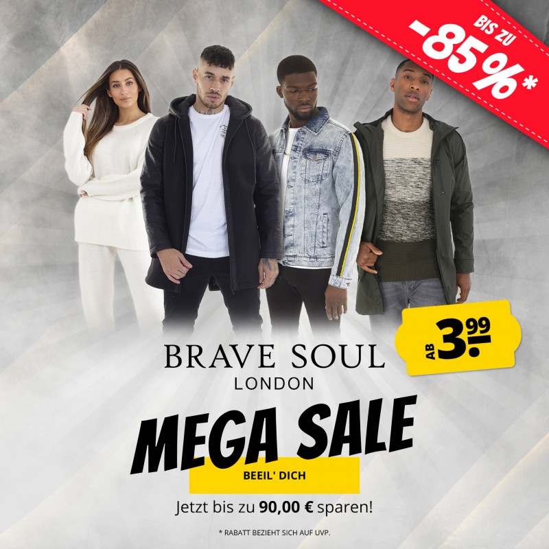 Brave Soul Mega Sale ab 3,99 €