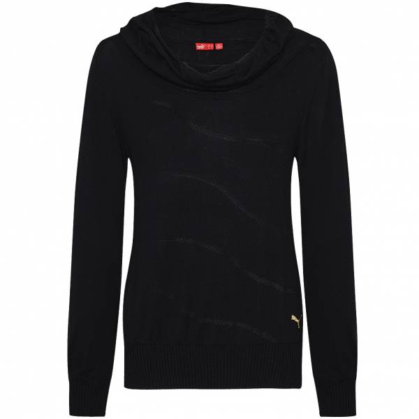 PUMA Shala Fashion Damen Pullover mit XXL-Kragen 504661-01
