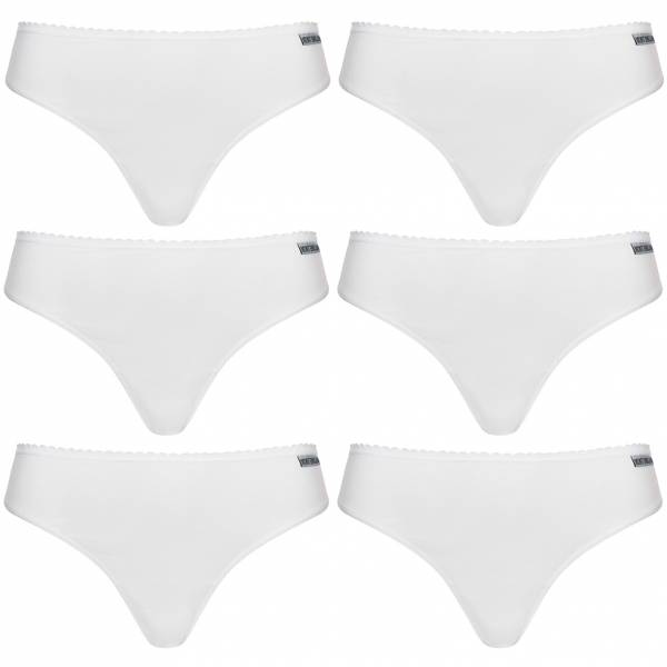 MONT EMILIAN &quot;Nimes&quot; Donna perizoma Set da 6 bianco