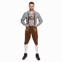 Trachtenset Herren Oktoberfest-Kostüm MIESEPETER® schwarz