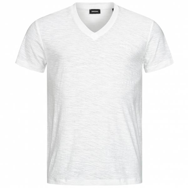Diesel T-RANIS Herren V-Ausschnitt T-Shirt 00SH6A 0QAQU-100