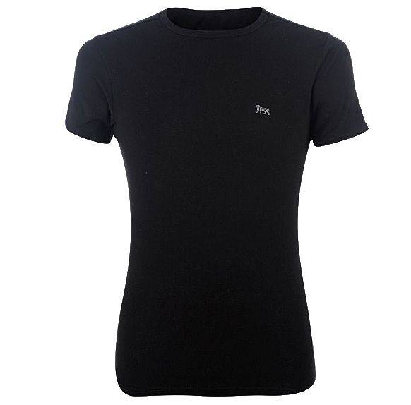Lonsdale Herren Unterhemd schwarz Kurzarm