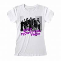 Umbrella Academy Black and White Photo Women T-shirt UMB00738SKW