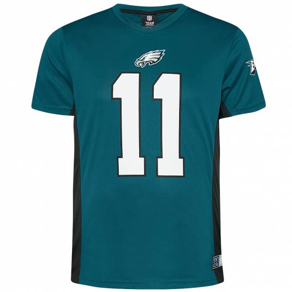 Eagles de Philadelphie NFL Fanatics #11 Carson Wentz Hommes Maillot MPE6577GK