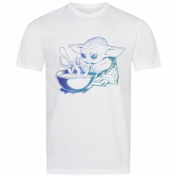 STAR WARS Mandalorian Gradient Herren T-Shirt SWMTS021WHT