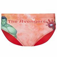 Avengers Marvel Garçon Slip de bain ET1753-rouge