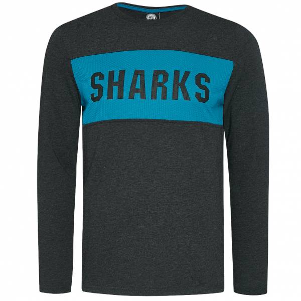 Sharks de San José LNH Fanatics Hommes Haut à manches longues 3002MCHRBTBSJS