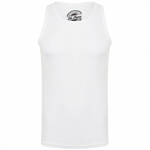 South Shore Mace Herren Tank Top 1V10500 White