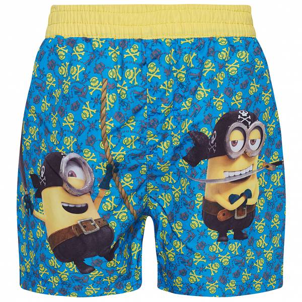 I - Cattivissimo me Minions Bambino Pantaloncini da mare DEP1998-blu