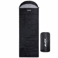 JELEX Outdoor Sac de couchage 220 x 75 cm 15 °C noir