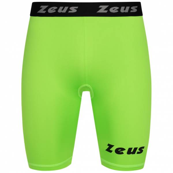 Zeus Bermuda Elastic Pro Mężczyźni Legginsy neonowa zieleń