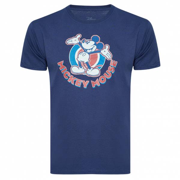 Disney Mickey Mouse Americana Heren T-shirt DIMTS067NVY