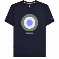 Lambretta Target Tee Herren T-Shirt SS3846-NAVY-BLUE-DOT