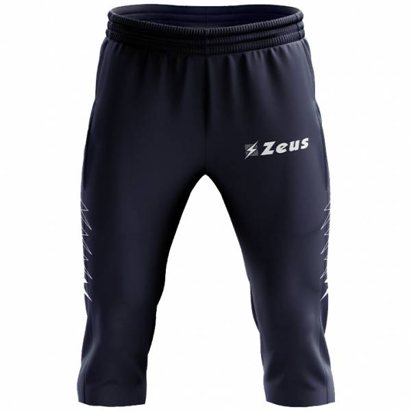 Zeus Enea 3/4 - Pantalones cortos de entrenamiento azul marino