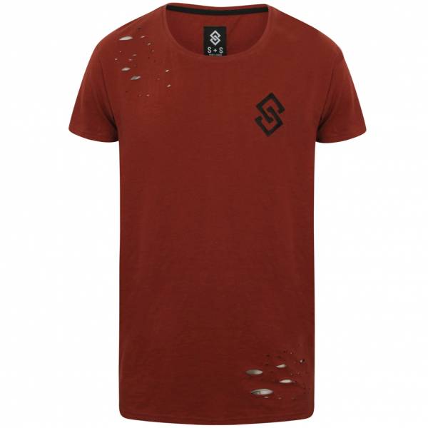 Saint & Sinner St Abran Herren Longline T-Shirt 1C9478