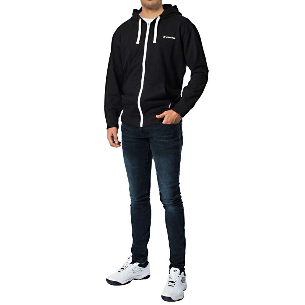 Veste Matelassée Lotto Homme - Noire, Taille XL (42/44), Polyester, Occasion