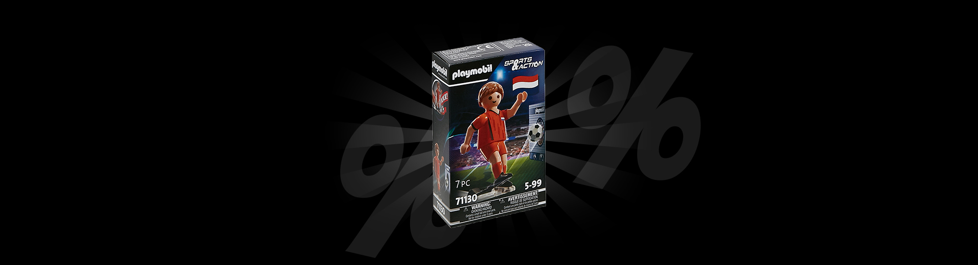 PLAYMOBIL® Football Player with Goal Wall solo 1,11 €