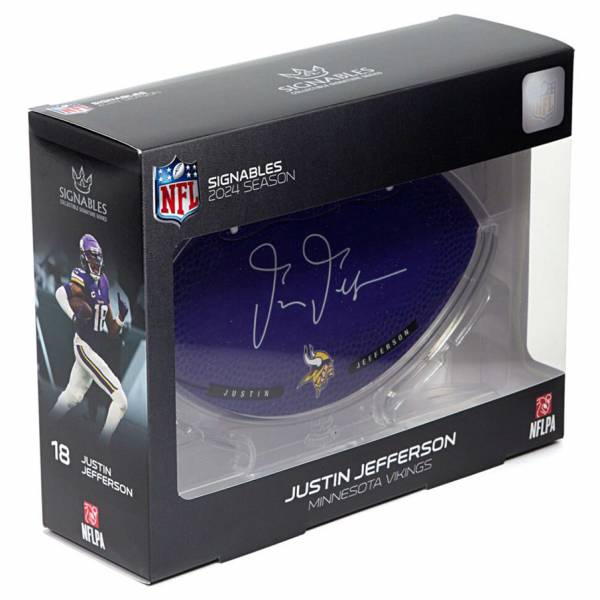 Minnesota Vikings Justin Jefferson #18 NFL Oggetto da collezione 17,8 cm 850056417532
