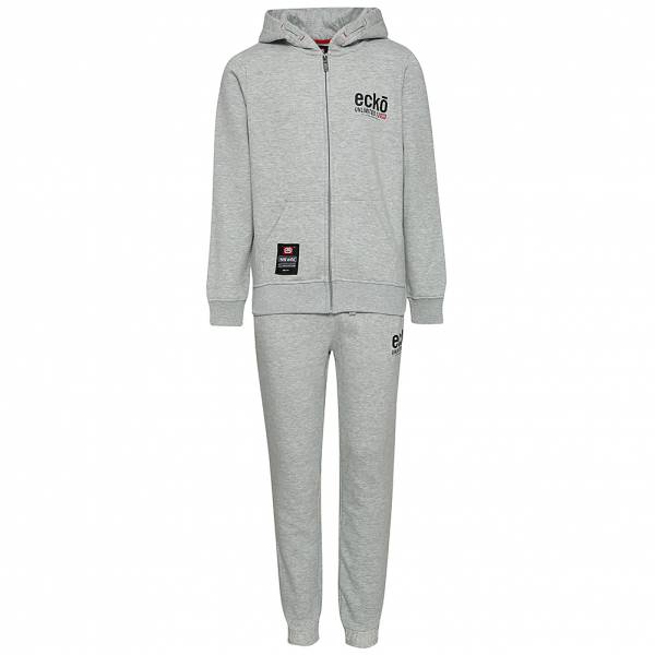 Ecko Unltd. Premium Full Zip Niño Chándal gris ESK04366-GRIS