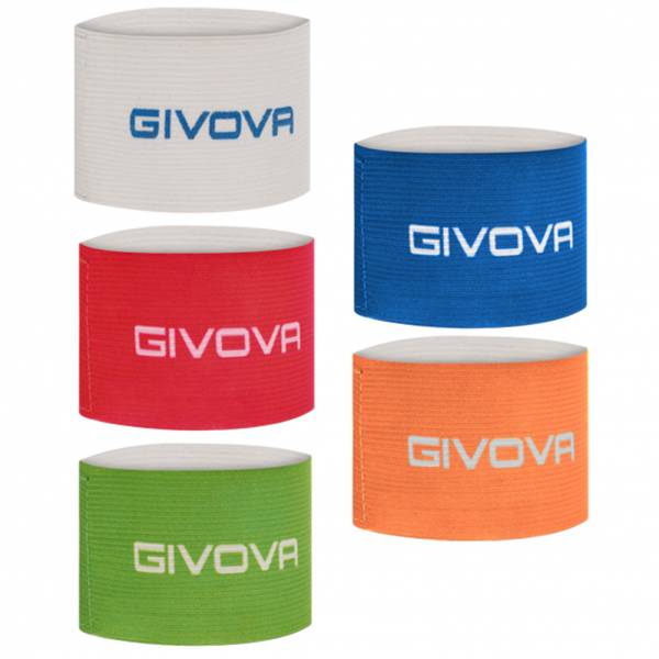 Givova Captain&#039;s Armband Pack of 5 ACC08-0000