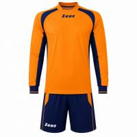 Zeus Kit Pippo Voetbaltenue + Short 2-delig arancio/blu