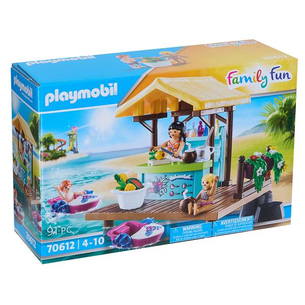 PLAYMOBIL® Location de pédalo avec bar à jus 70612